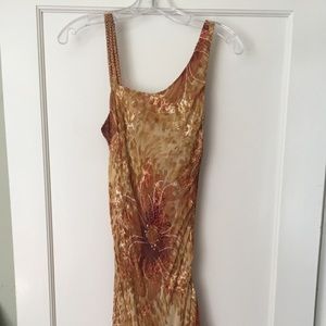 Gorgeous Sue Wong Nocturne beaded evening gown